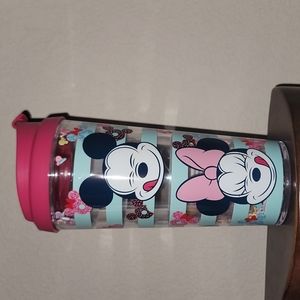 Mickey and Minnie Mouse Treats Travel Tumbler